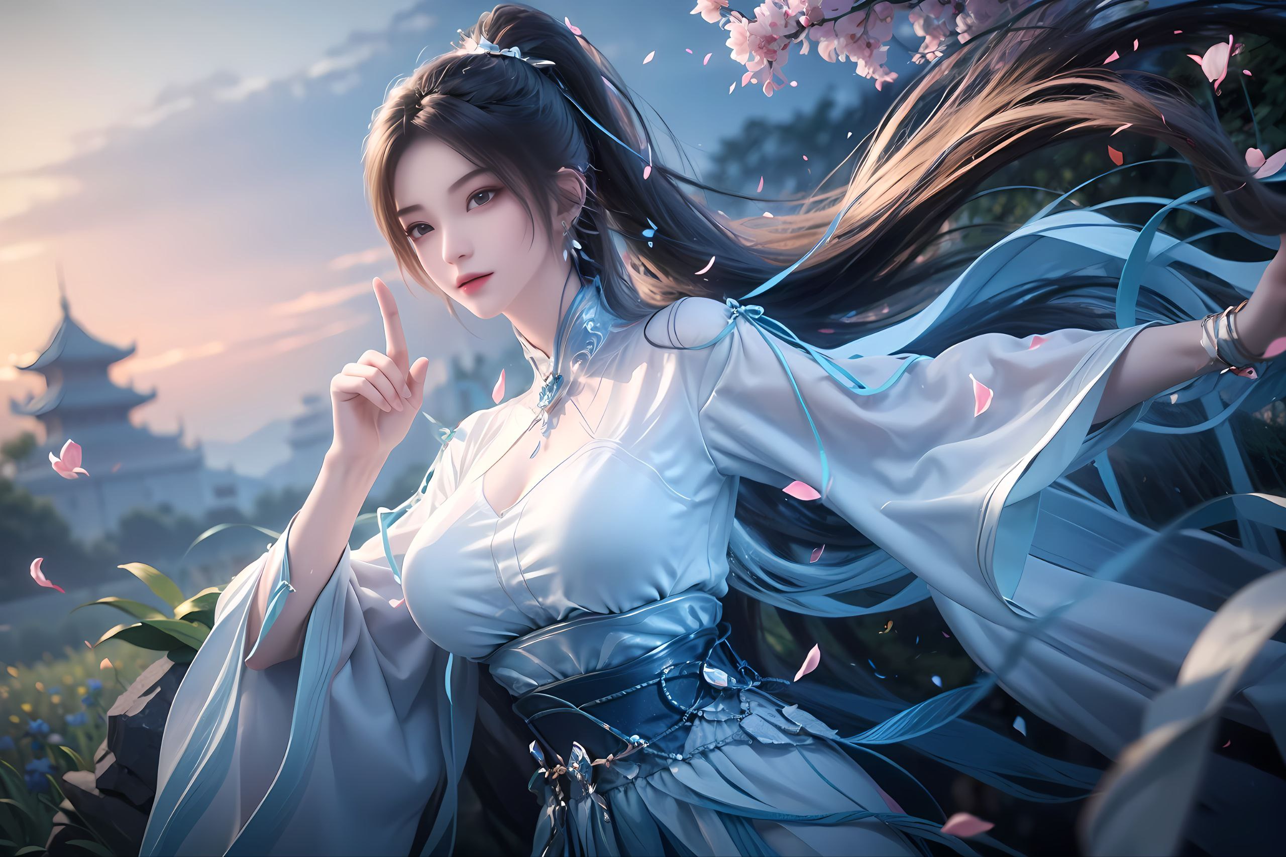 的效果